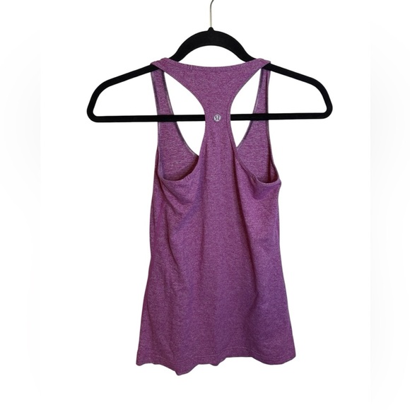 Lululemon Heather Purple Cool Racerback Tank Top - Picture 2 of 2